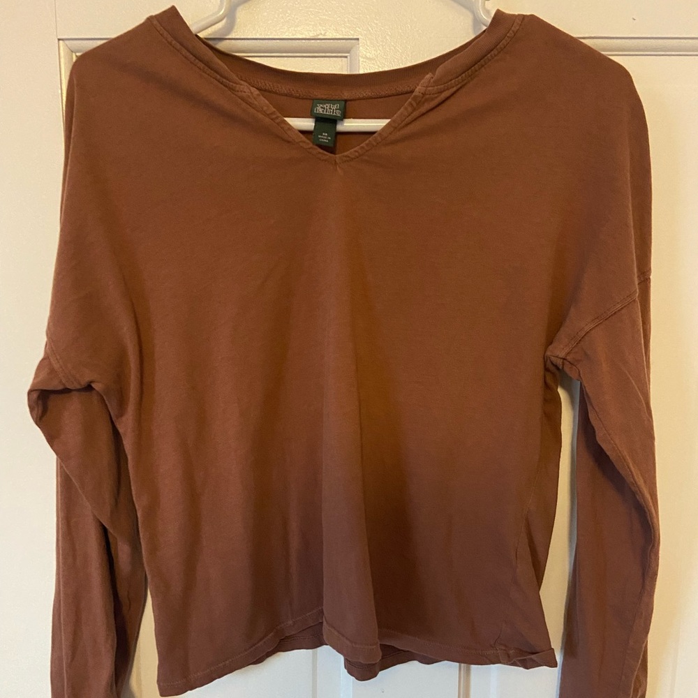 Wild Fable Burnt Orange Crop Top